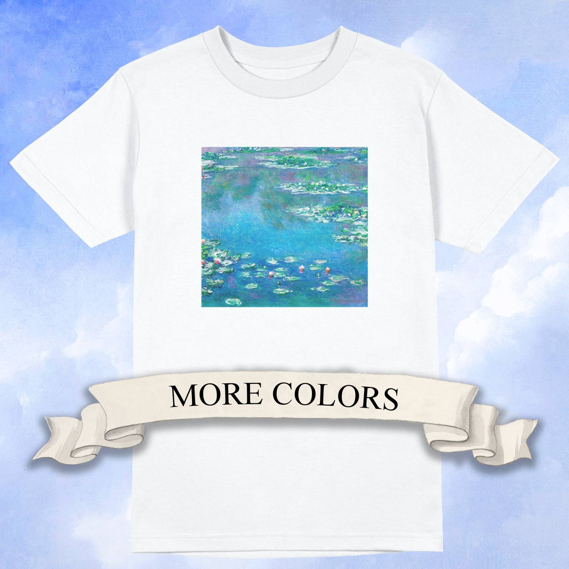 Claude Monet - Seerosen T-Shirt, Art Shirt von ArtHistoryClub2