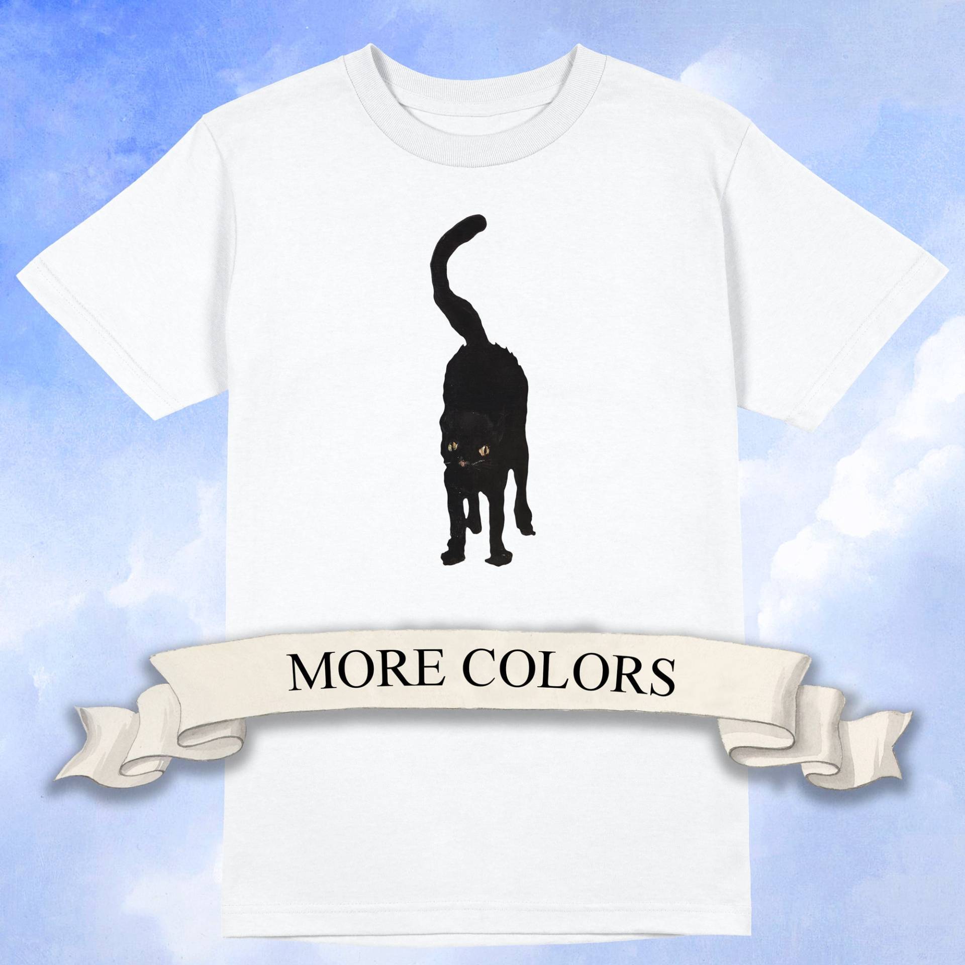Edouard Manet Black Cat T-Shirt, Witchy Aesthetic Shirt von ArtHistoryClub2