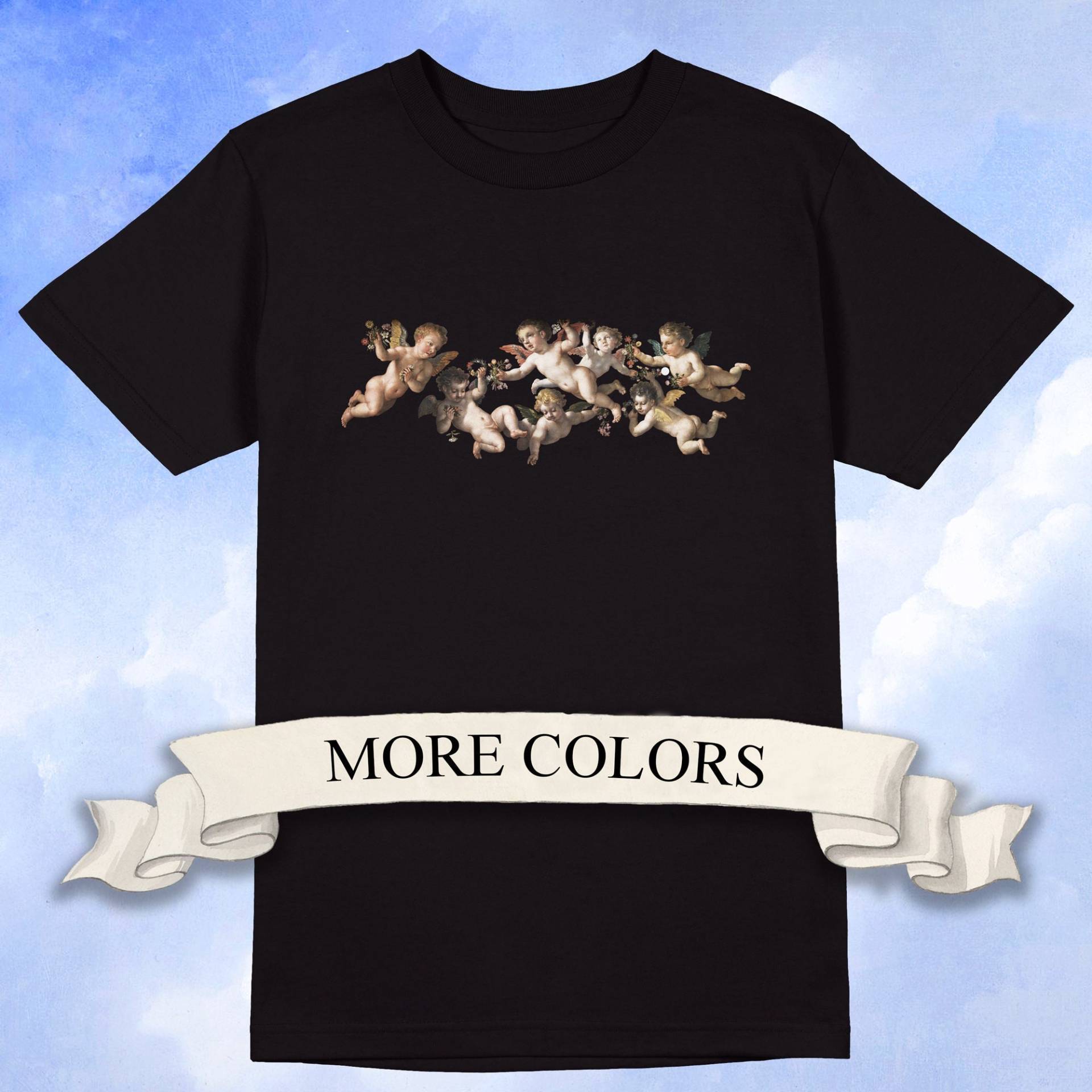 Engel T-Shirt, Cherub Renaissance Ästhetik Shirt von ArtHistoryClub2