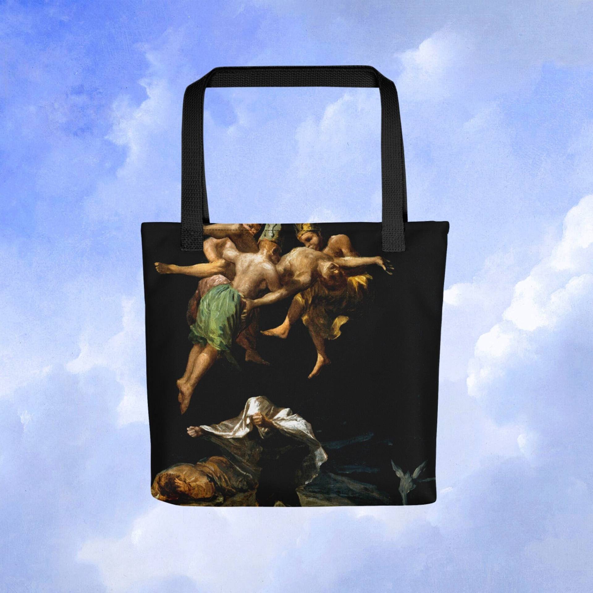 Francisco Goya - Witches' Flight Tote Bag von ArtHistoryClub2