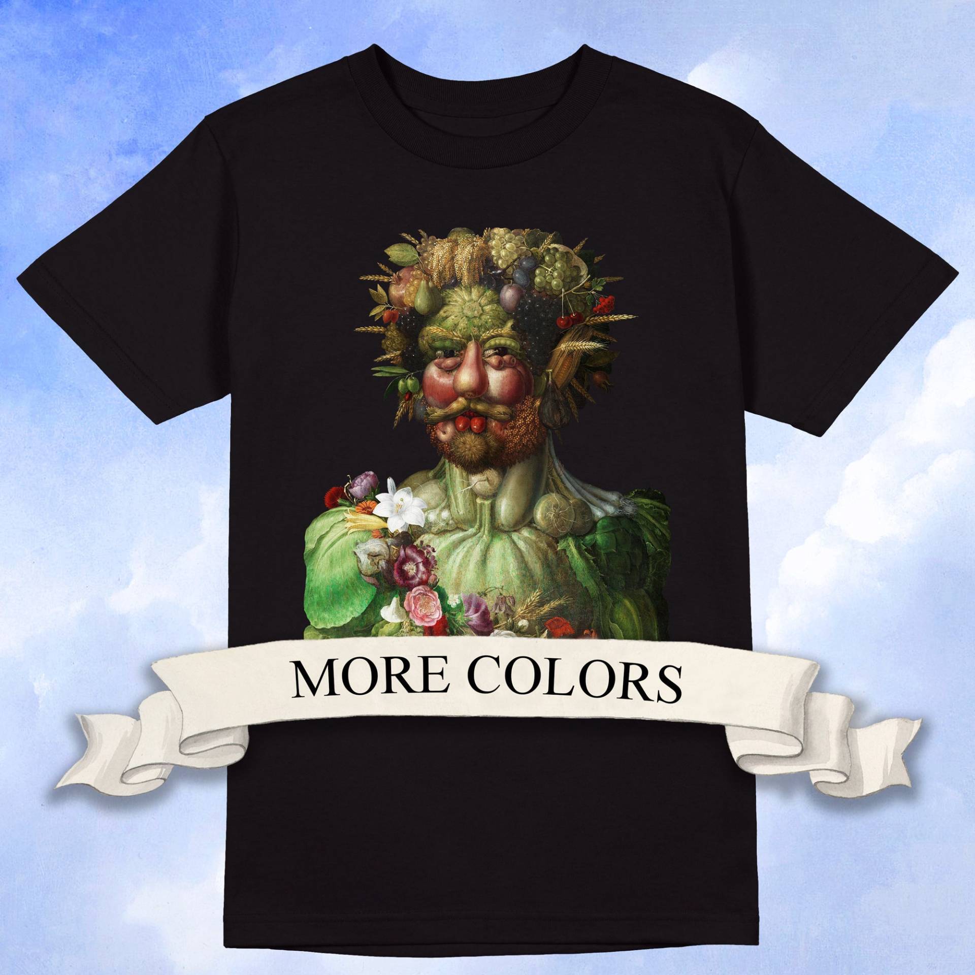 Giuseppe Arcimboldo Vertumnus T-Shirt, Art History Shirt von ArtHistoryClub2