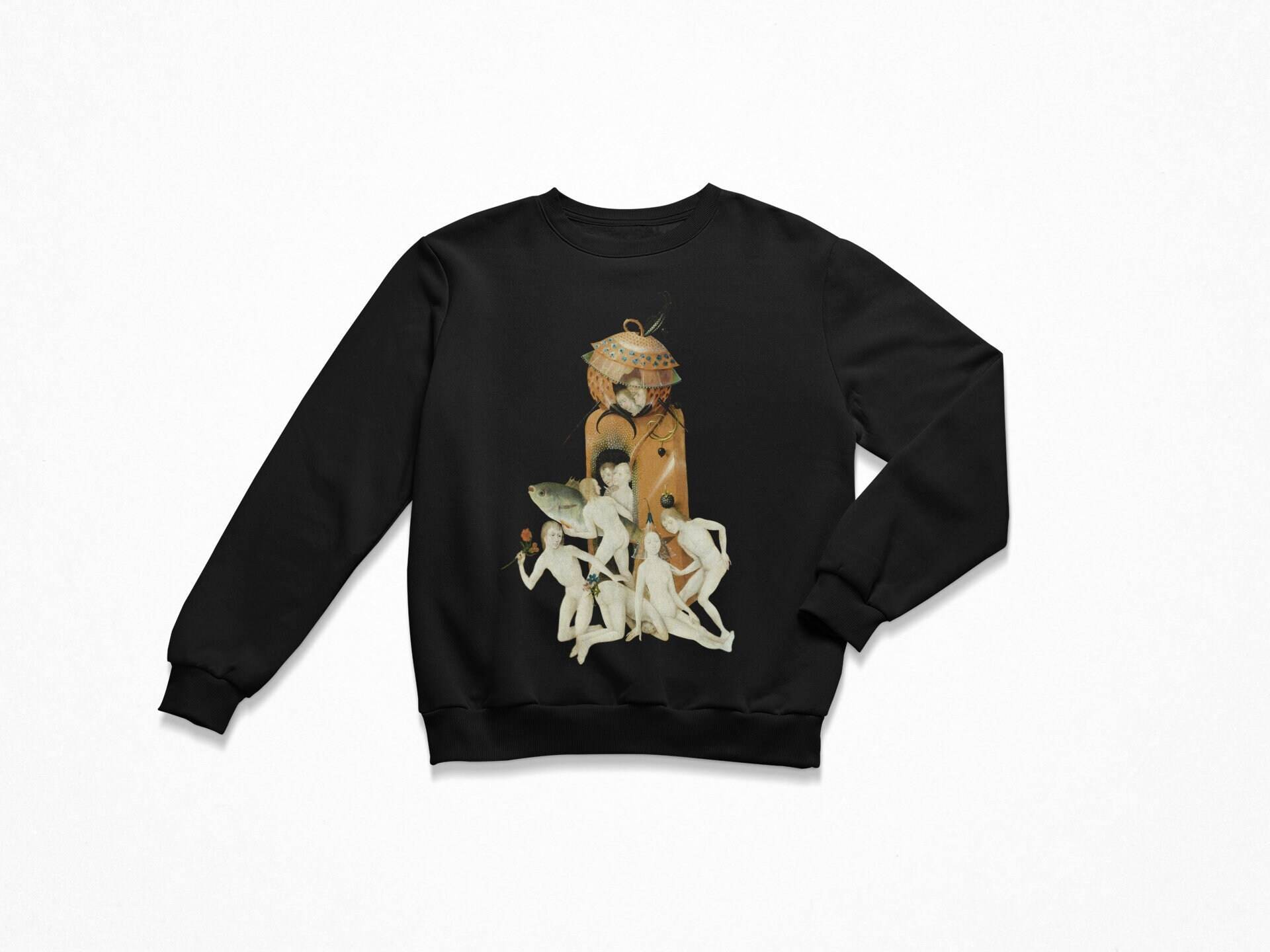 Hieronymus Bosch - Garden Of Earthly Delights Sweatshirt von ArtHistoryClub2