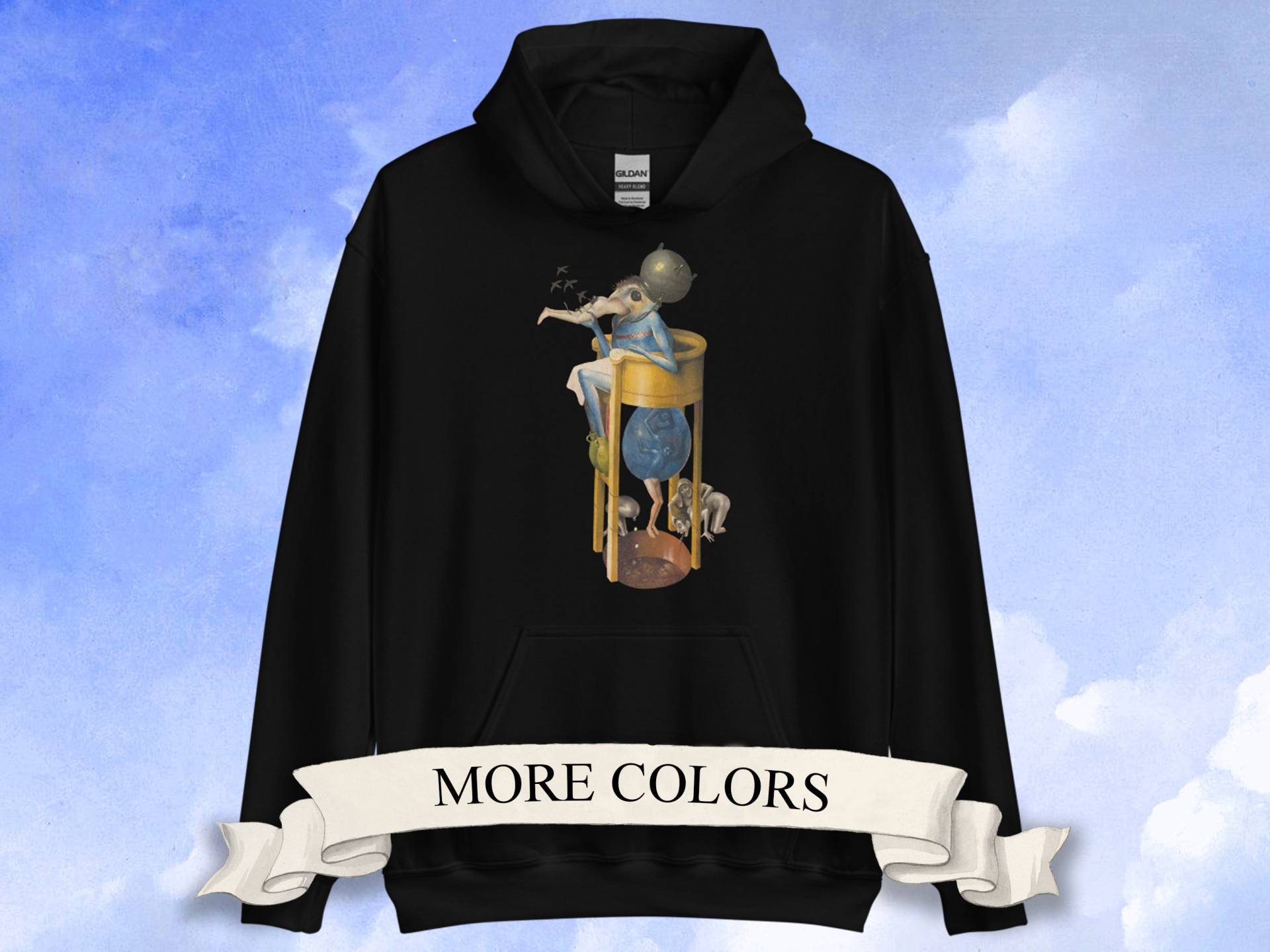 Hieronymus Bosch Hoodie, Garden Of Earthly Delights Hoodie von ArtHistoryClub2