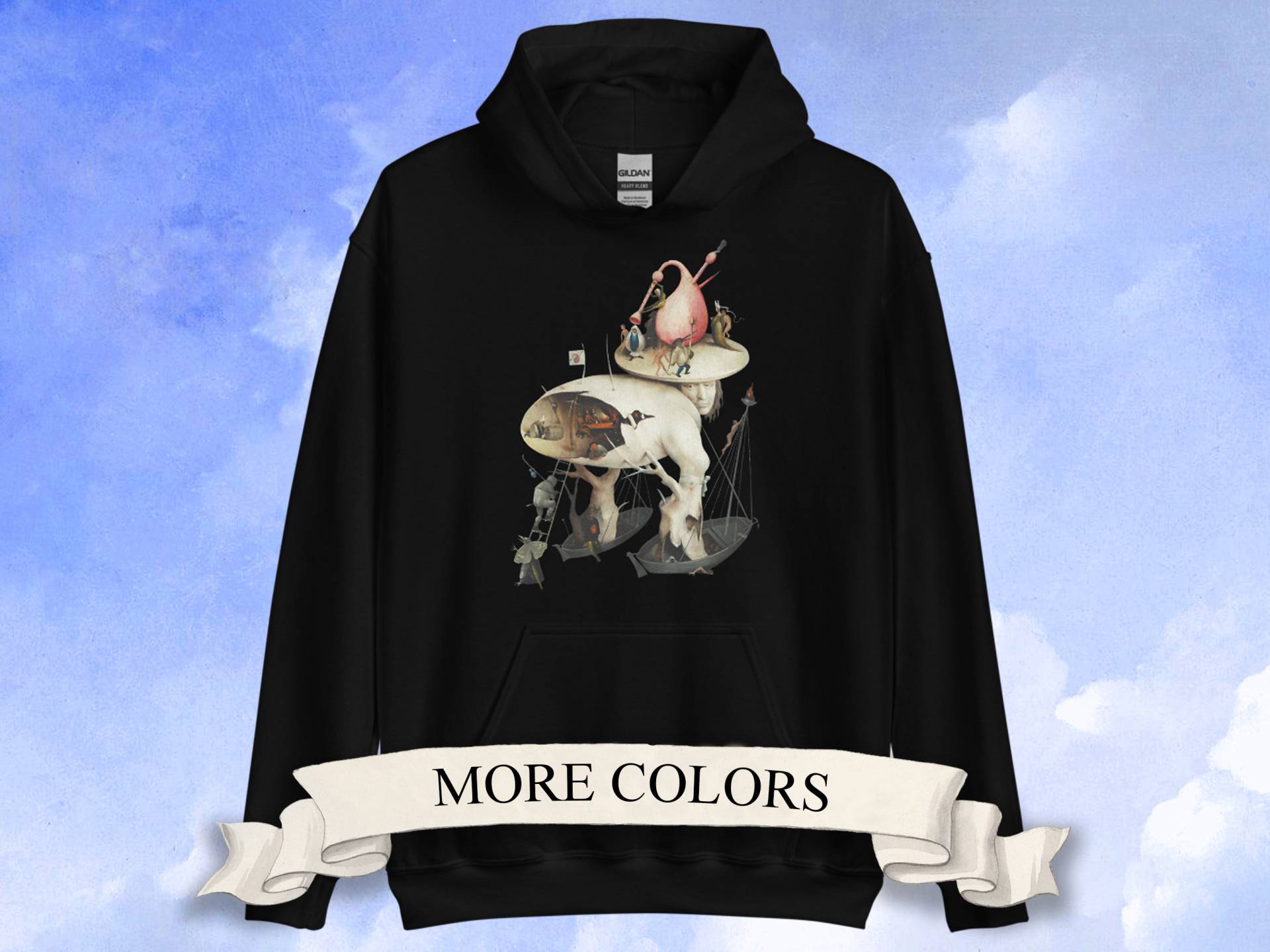 Hieronymus Bosch Hoodie, Hell Hoodie von ArtHistoryClub2