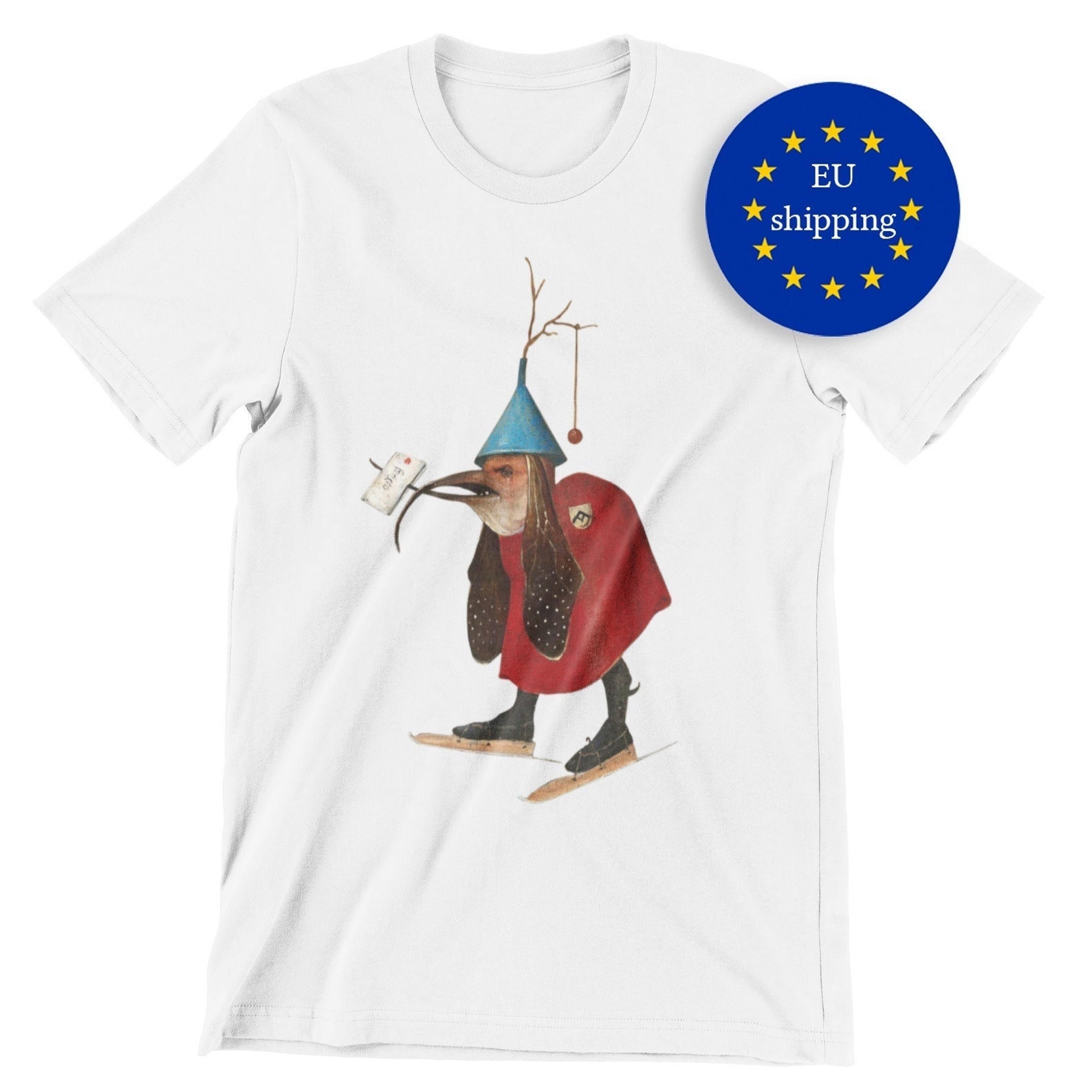 Hieronymus Bosch T-Shirt, Art History Shirt Eu Versand von ArtHistoryClub2