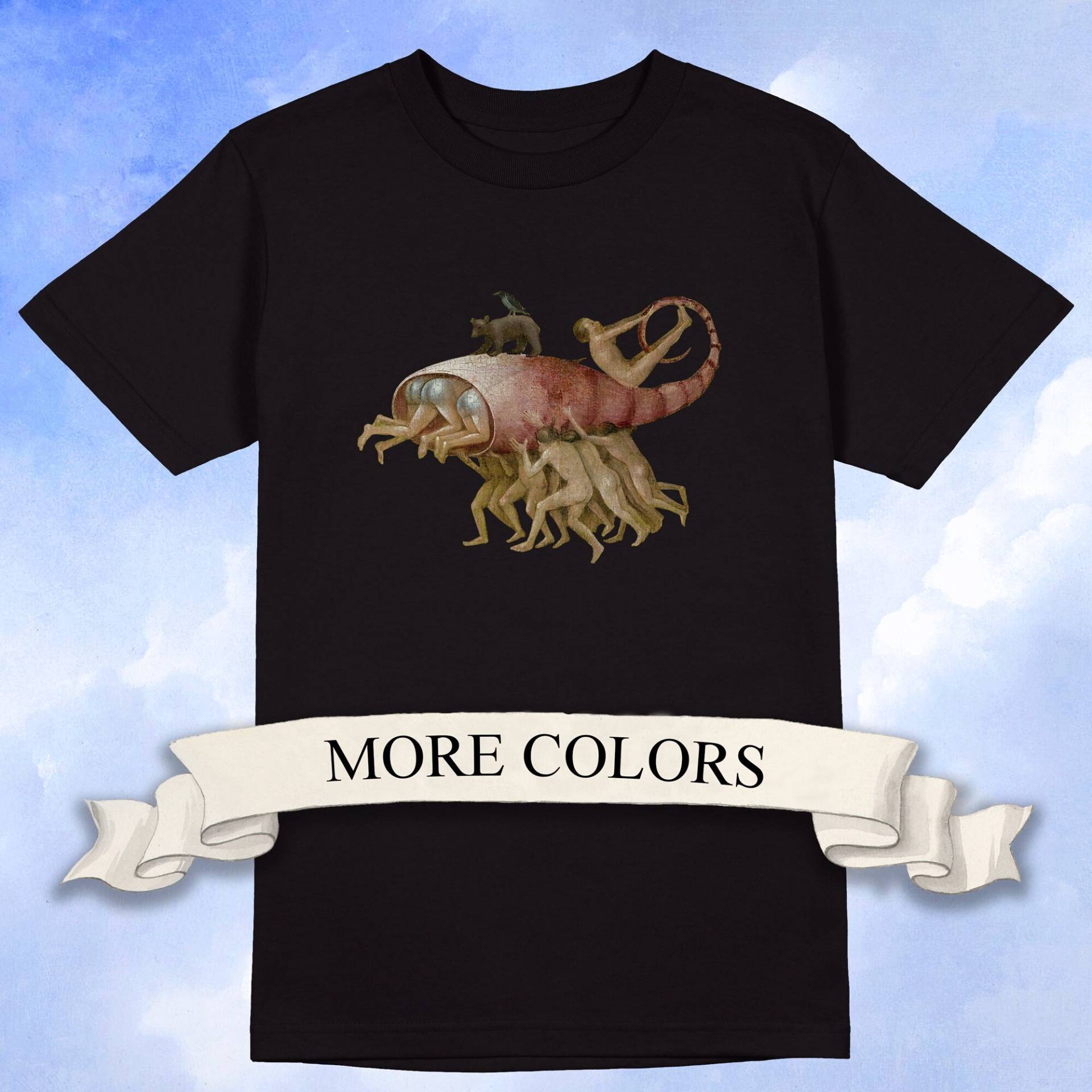 Hieronymus Bosch T-Shirt, The Garden Of Earthly Delights Shirt von ArtHistoryClub2