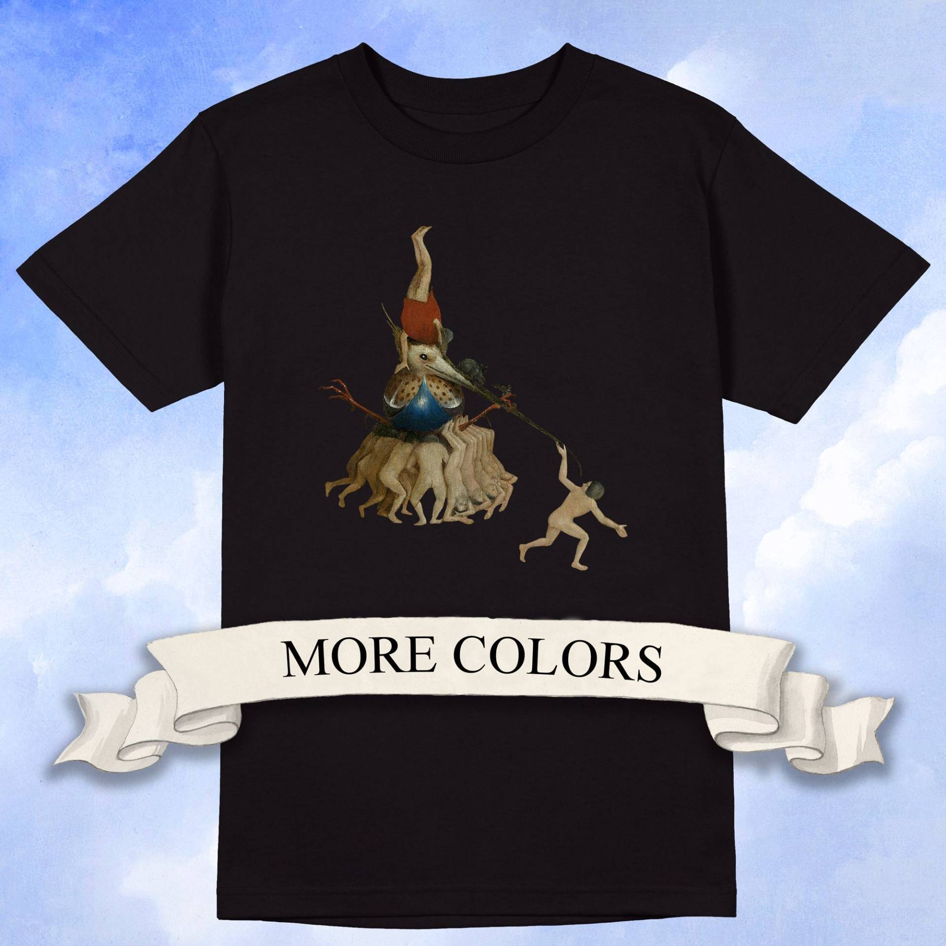 Hieronymus Bosch T-Shirt, The Garden Of Earthly Delights Shirt von ArtHistoryClub2