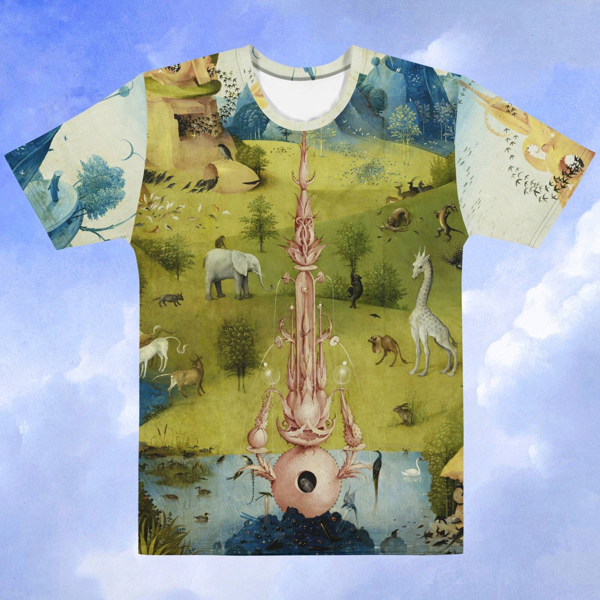 Hieronymus Bosch - The Garden Of Earthly Delights Unisex T-Shirt von ArtHistoryClub2