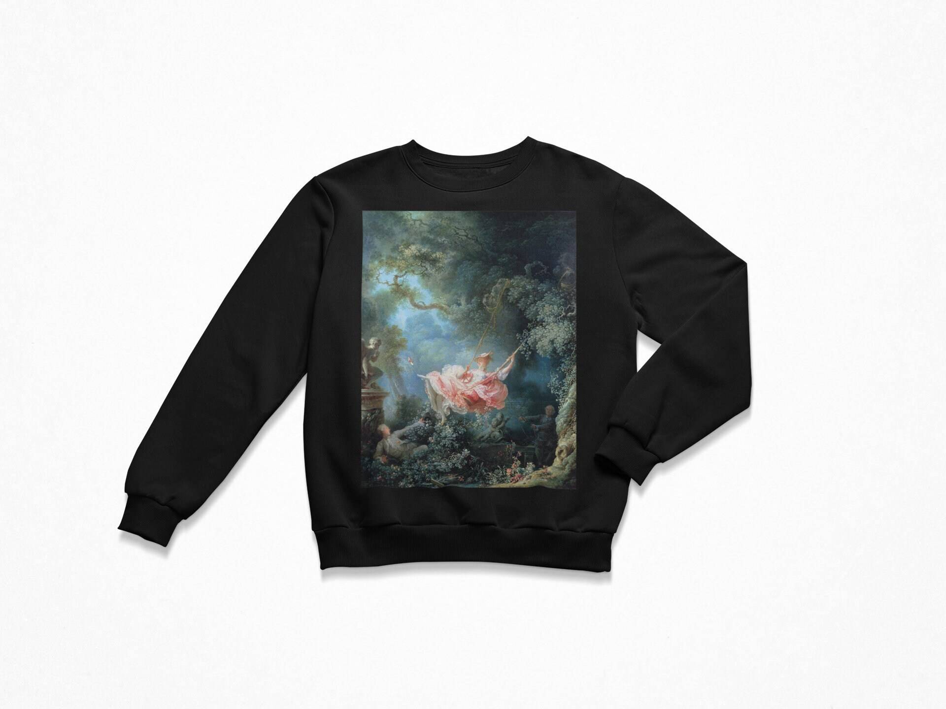 Jean-Honoré Fragonard - The Swing Sweatshirt, Art History Sweatshirt von ArtHistoryClub2