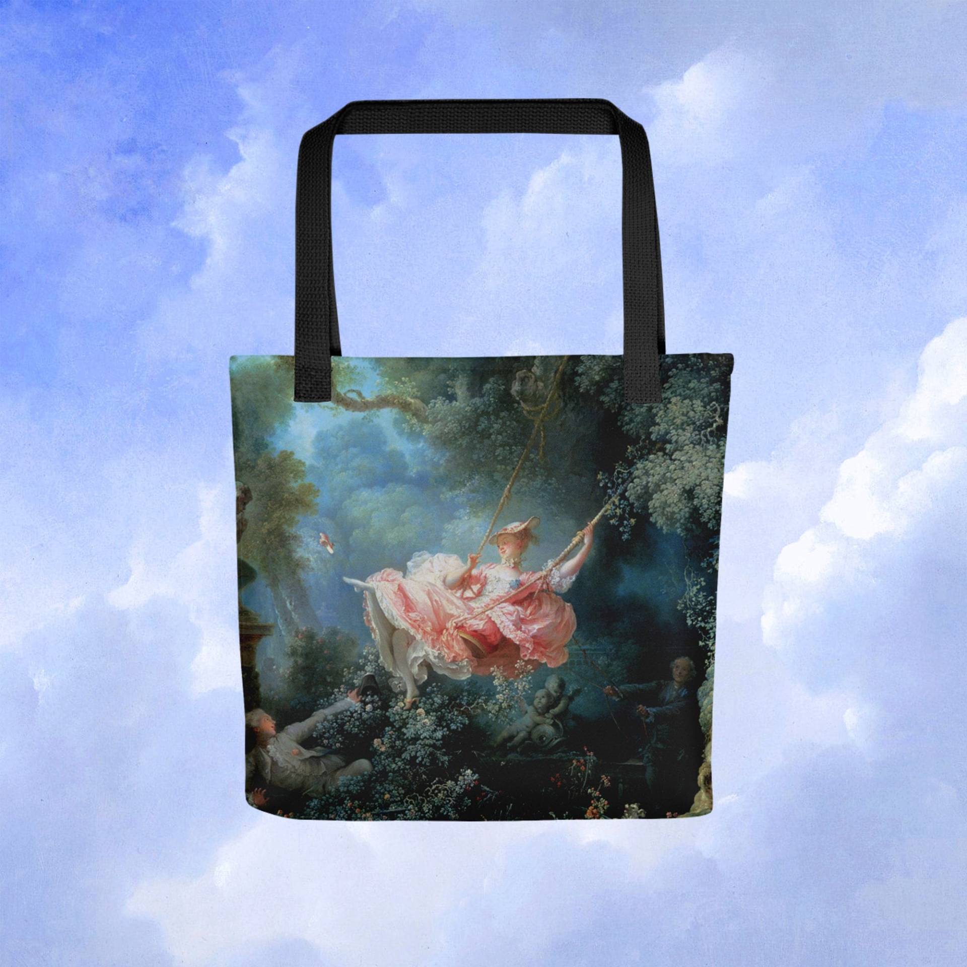 Jean-Honoré Fragonard - The Swing Tote Bag von ArtHistoryClub2