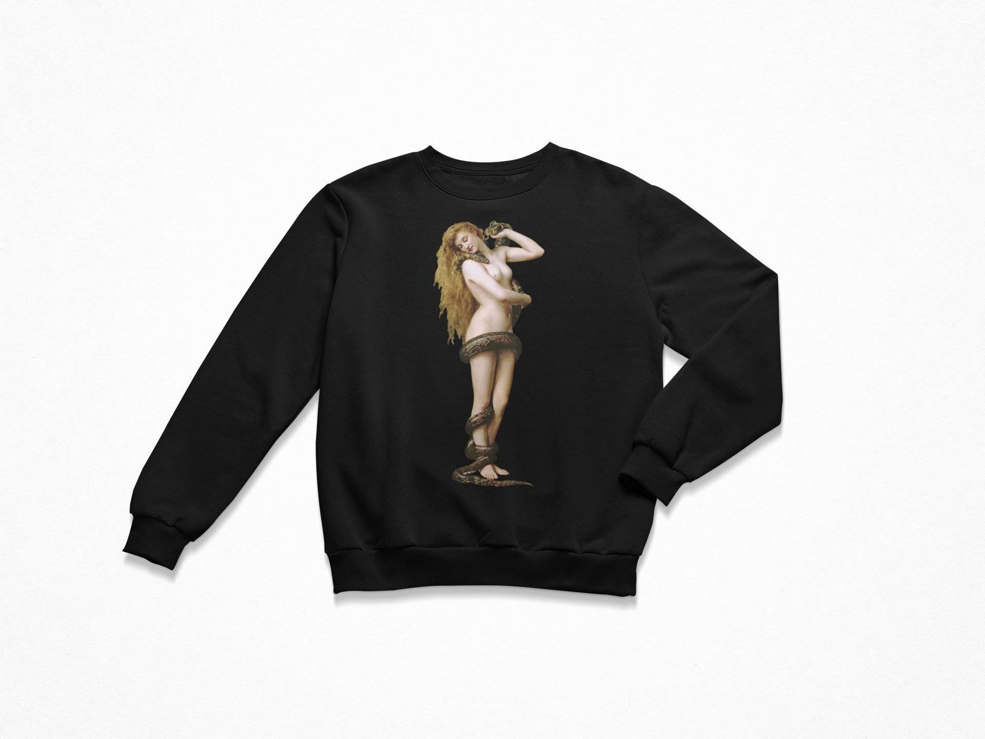 John Collier Lilith Sweatshirt, Fine Art Crewneck Sweatshirt von ArtHistoryClub2