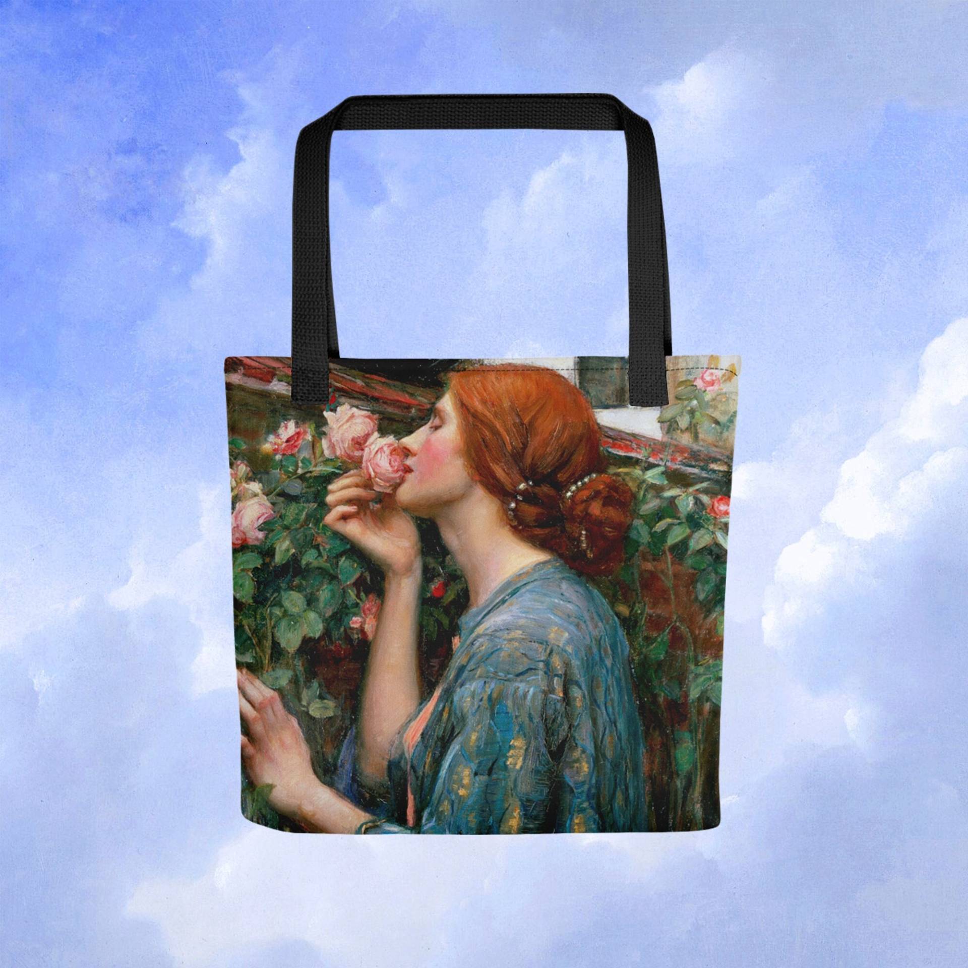 John William Waterhouse - The Soul Of The Rose Tasche von ArtHistoryClub2