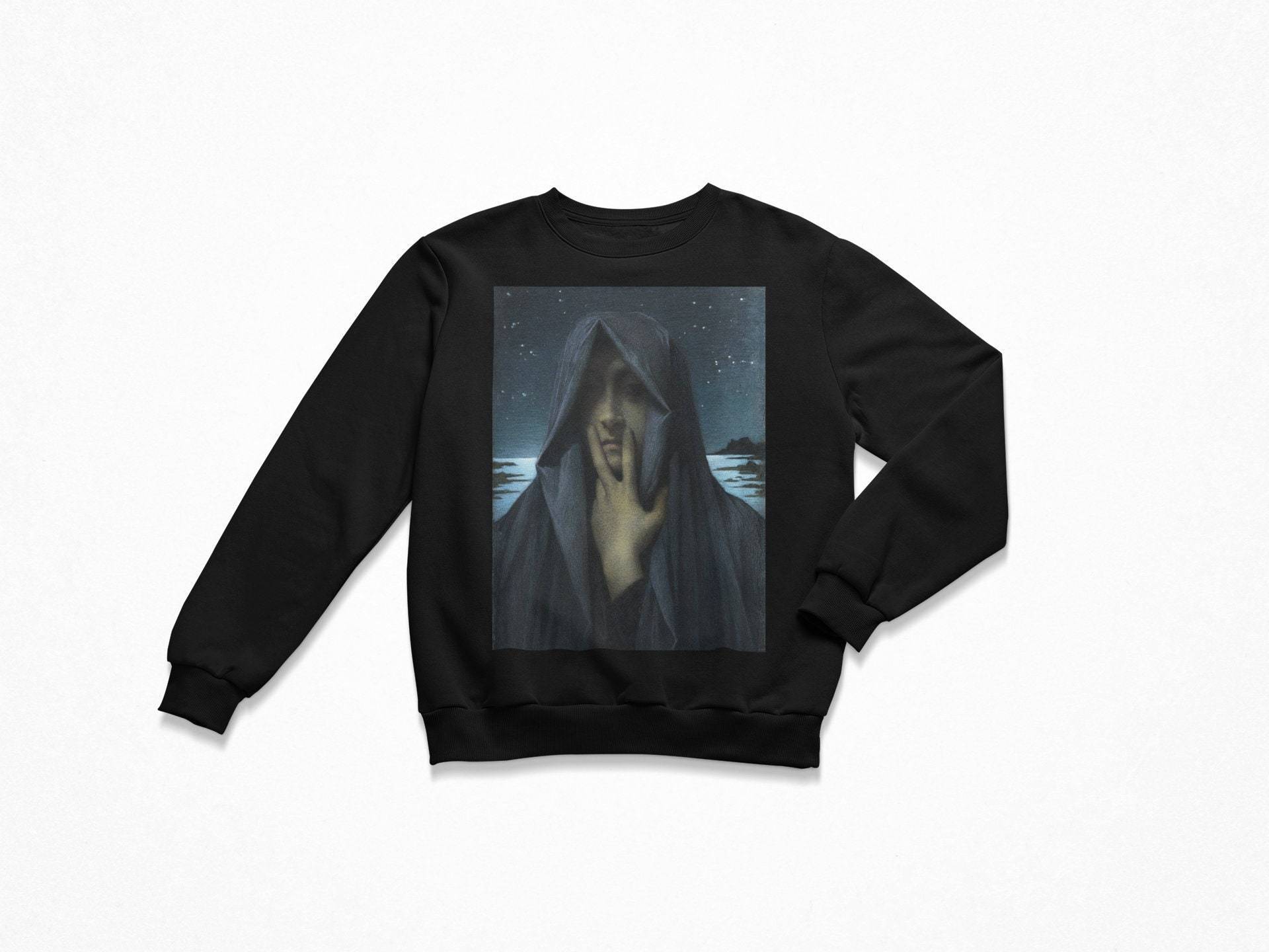 Lucien Lévy-Dhurmer - Le Silence Sweatshirt von ArtHistoryClub2