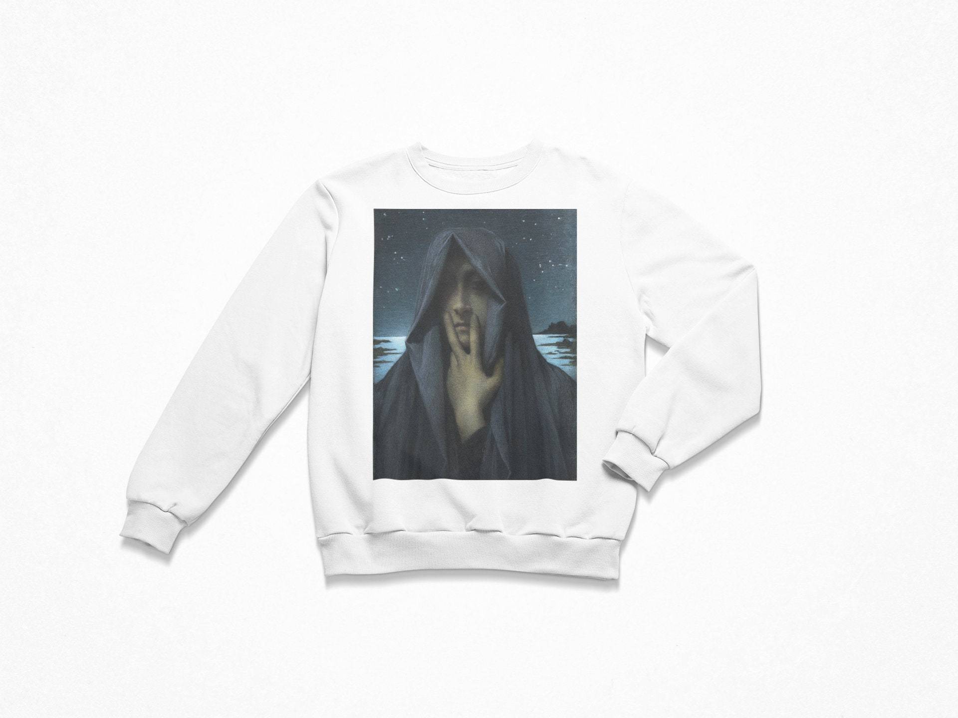 Lucien Lévy-Dhurmer Sweatshirt, Fine Art Crewneck Sweatshirt von ArtHistoryClub2