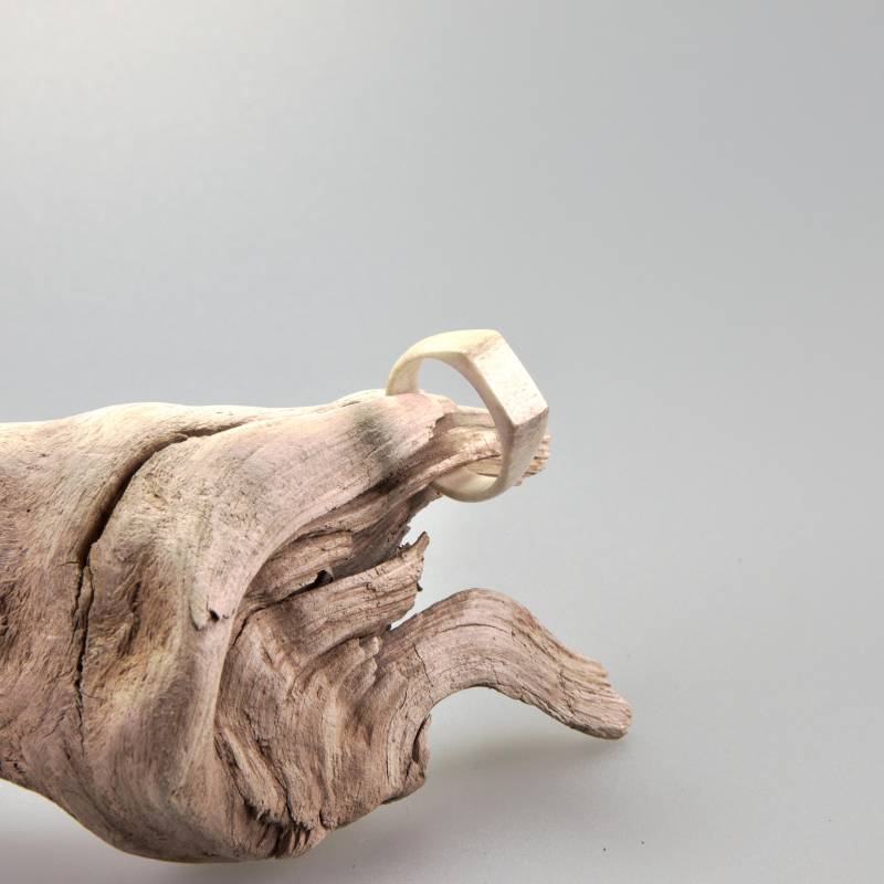 Ring Rentierhorn - Rentiergeweih Freundschaftsring Herrenring Damenring Verlobungsring Ehering Durchmesser Ca. 17, 8mm Ringgröße 56 Ring Rentierhorn - Rentiergeweih Freundschaftsring Herrenring Damenring Verlobungsring Ehering Durchmesser Ca. 17, 8mm Ringgröße 56 von ArtNaturae