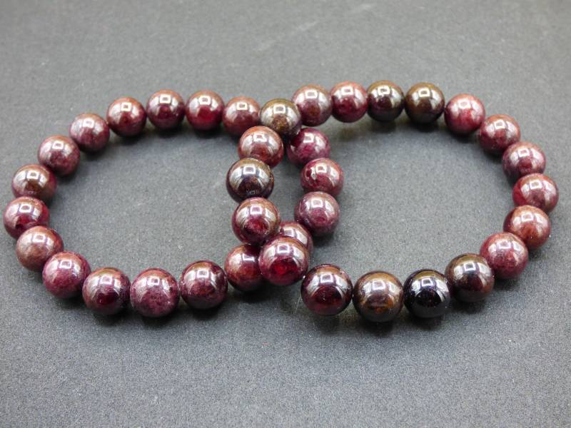 10mm Granat Rot - Edelstein Armband Perlen Heilstein Natur Energie Rarität Schmuck Frau Mann Er Sie Bruder Schwester Mutter Geschenk von ArtOfNatureBerlin