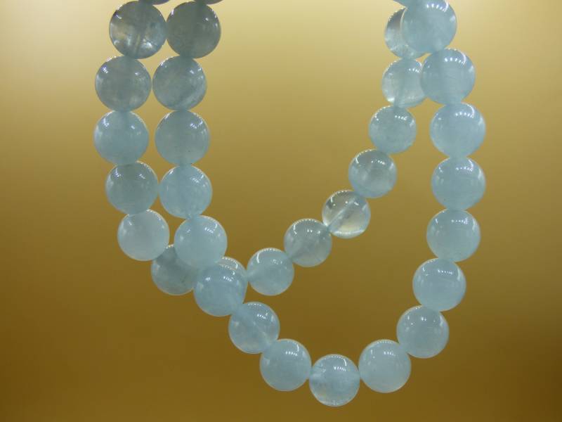 Aquamarin Aaa - Edelstein Armband Blau Goa Hippie Boho Natur Heilstein Geschenk Er Sie Mann Frau Freund Rarität Energie Kraft Chakra Schön von ArtOfNatureBerlin