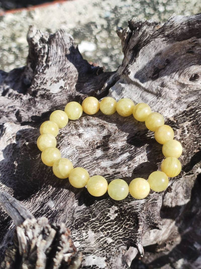 Beryl Heliodor Gelb Gold Aaa Edelstein Armband Rarität Edel Hochwertig Damen Schmuck Geschenk Frau Mann Muttersie Natur Boho Ethno Vintage von ArtOfNatureBerlin