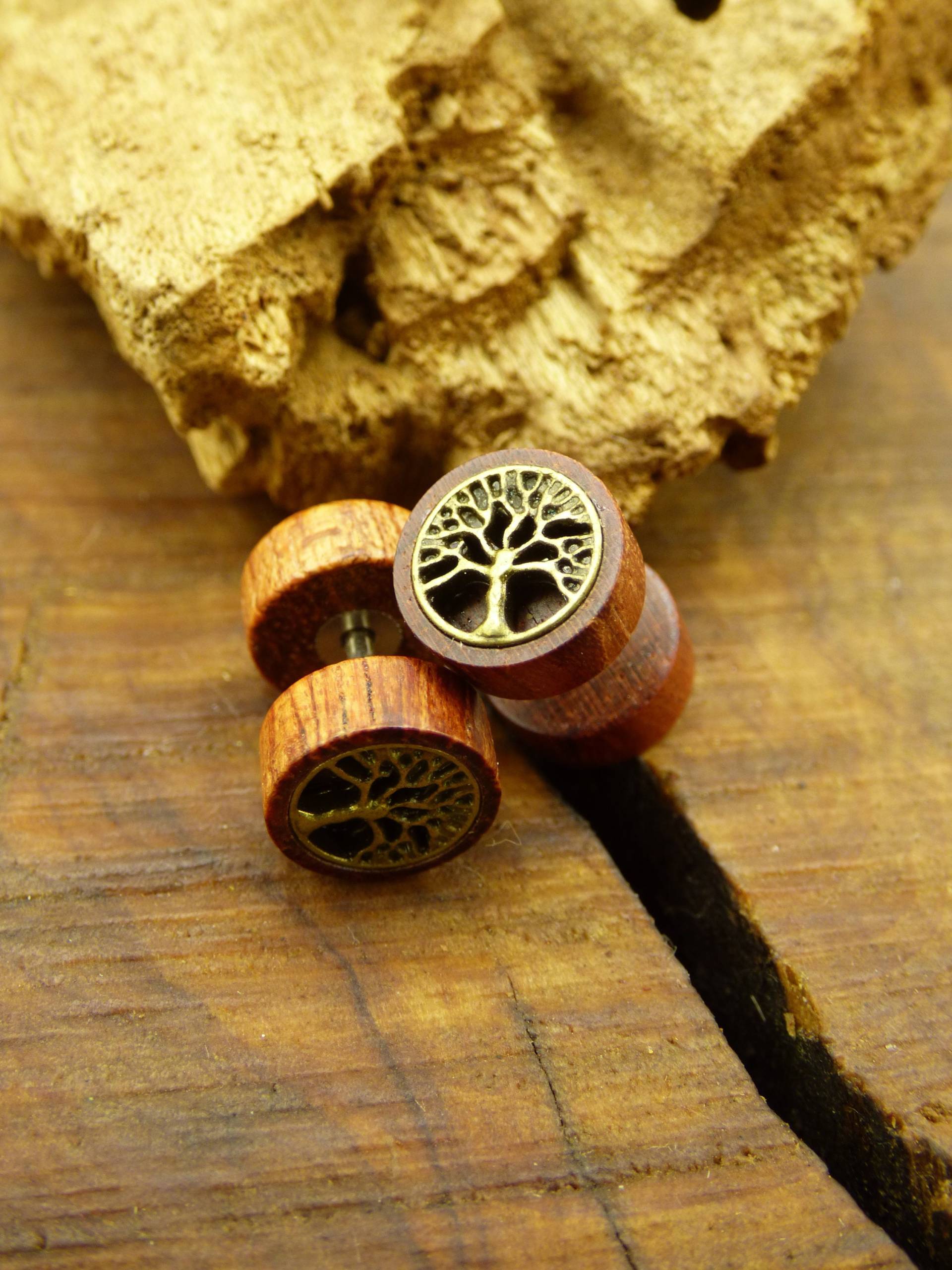 Fake Plugs Paar Holz "Tree Of Life" Ohrringe Ohne Loch Ohrstecker Tunnel Hippie Goa Boho Ethno Natur Ohrschmuck Frau Geschenk Sie Freundin Fake Plugs Paar Holz "Tree Of Life" Ohrringe Ohne Loch Ohrstecker Tunnel Hippie Goa Boho Ethno Natur Ohrschmuck Frau Geschenk Sie Freundin von ArtOfNatureBerlin