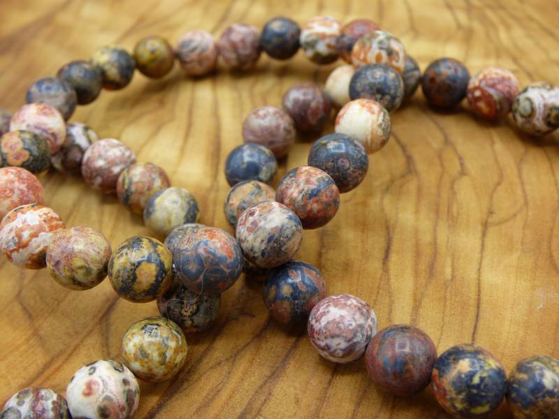 Leopardenfell Jaspis Rot Oder Gelb ~ Edelstein Armband 304 Karabiner Stretch Goa Hippie ~Boho ~Ethno ~Indie ~Nature ~Heilstein von ArtOfNatureBerlin
