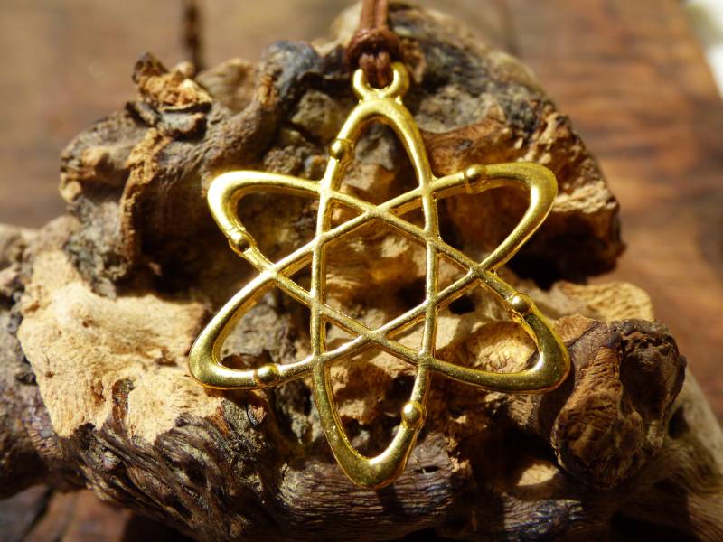 Molekül~ Galaxy Mandala ~ Anhänger Kette ~Hippie ~Goa ~Boho ~Tibet ~Ethno ~Nature von ArtOfNatureBerlin