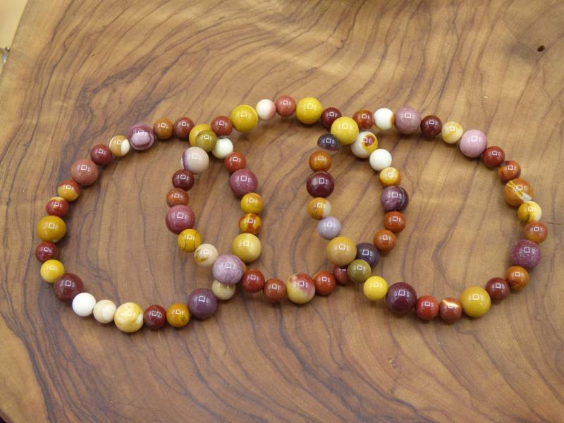 Mookait ~ Edelstein Armband Stretch Goa Hippie Boho Ethno Indie Natur Heilstein Kristalle Energie Chakra Geschenk Frau Mann Bruder Schwester von ArtOfNatureBerlin
