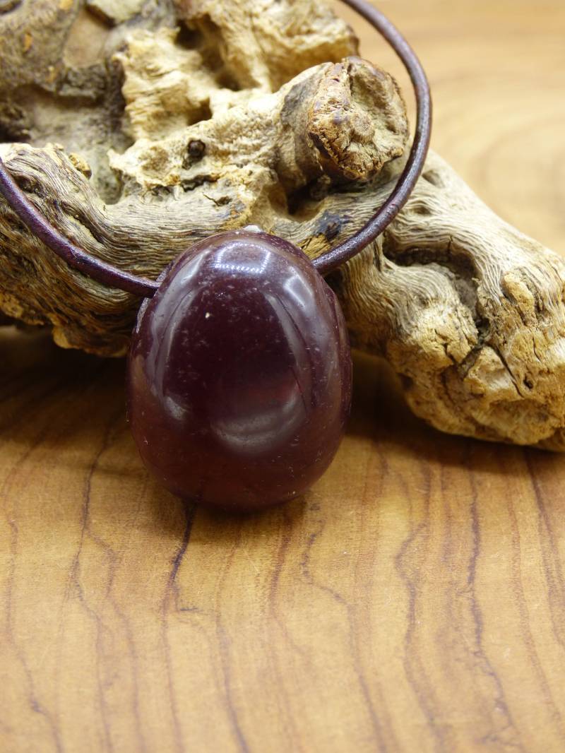 Mookait ~ Edelstein Kette ~Hippie ~Goa ~Boho ~Tibet ~Ethno ~Nature ~Donut ~Schutzsymbol ~Heilstein ~Rarität von ArtOfNatureBerlin