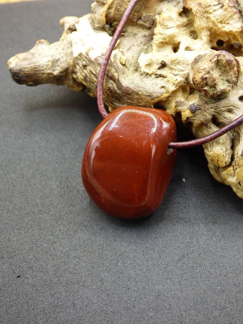 Opal Rot ~ Edelstein Kette ~Hippie ~Goa ~Boho ~Ethno ~Nature ~Heilstein von ArtOfNatureBerlin