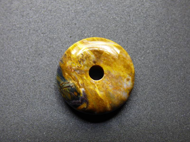 Pietersite Gold & Blau Edelstein Kette Heilstein Schutzsymbol Mann Frau Glück Hippie Goa Boho Tibet Ethno Natur Rarität Geschenk von ArtOfNatureBerlin