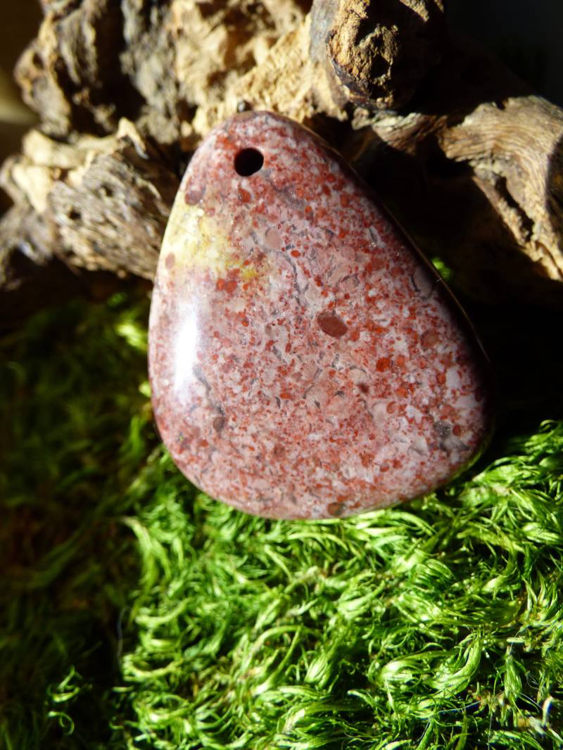 Porzellanit~ Edelstein Kette ~Hippie ~Goa ~Boho ~Ethno ~Nature ~Heilstein von ArtOfNatureBerlin