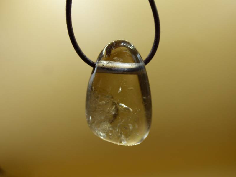 Rauchquarz ~ Edelstein Kette ~Hippie ~Goa ~Boho ~Ethno ~Nature ~Heilstein von ArtOfNatureBerlin