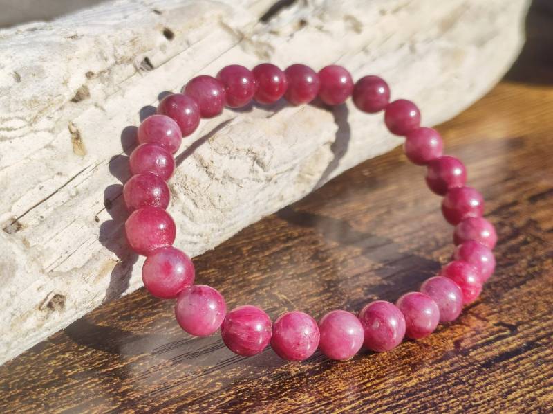 Rubin Rot Aaa Edelstein Perlen Armband Rarität Edel Hochwertig Heilstein Natur Damen Schmuck Qualität Geschenk Frau Mann Unisex Sie Freundin von ArtOfNatureBerlin