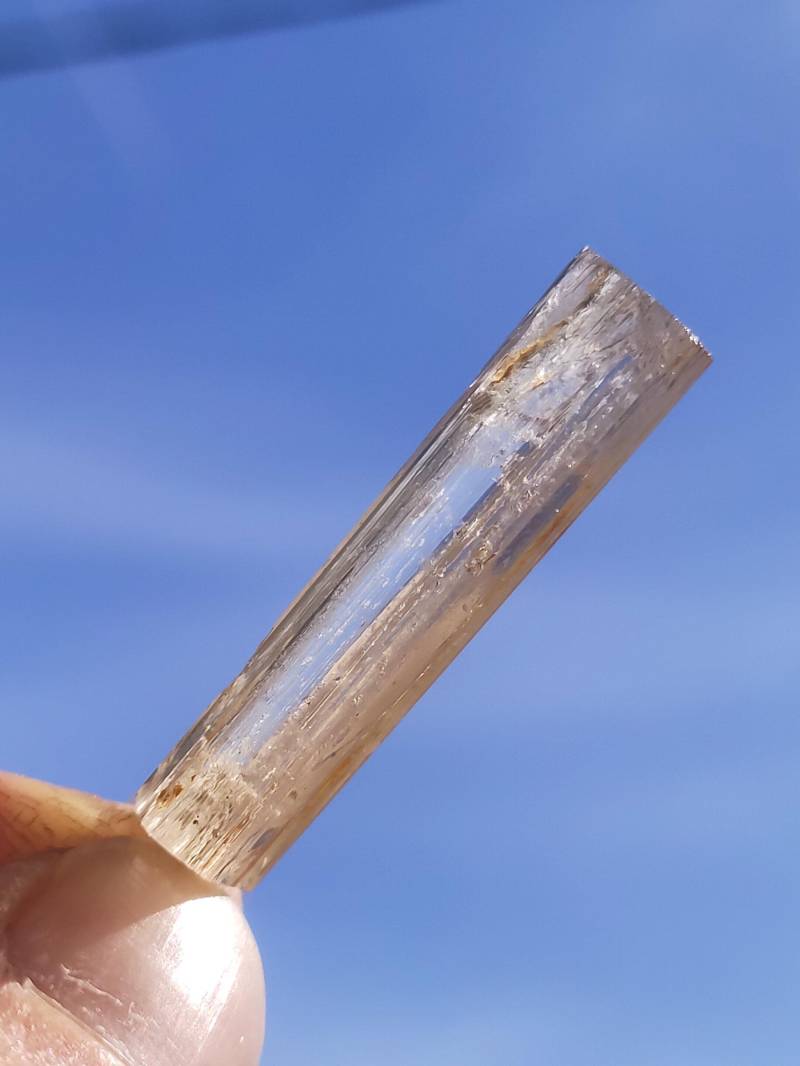 Skapolith Aaa Rarität | Gelber Wernerit~ 925 Sterling Silber ~ Edelstein Kette ~Hippie ~Goa ~Boho ~Ethno ~Nature ~Heilstein von ArtOfNatureBerlin