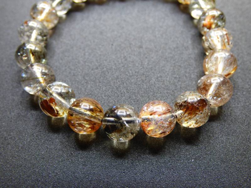 Super7 Seven Aaa Black & Gold Nadeln Edelstein Armband Stretch Natur Heilstein Rarität Mann Frau Geschenk Er Sie Freund Selten Hochwertig von ArtOfNatureBerlin