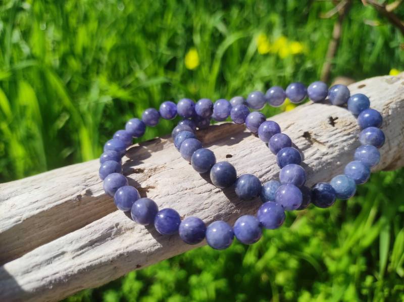 Tansanit Tanzanit Aaa ~ Edelstein Armbandrarität Echt Tansania Edel Hochwertig Damen Schmuck Geschenk Frau Mann Unisex Blau Natur von ArtOfNatureBerlin