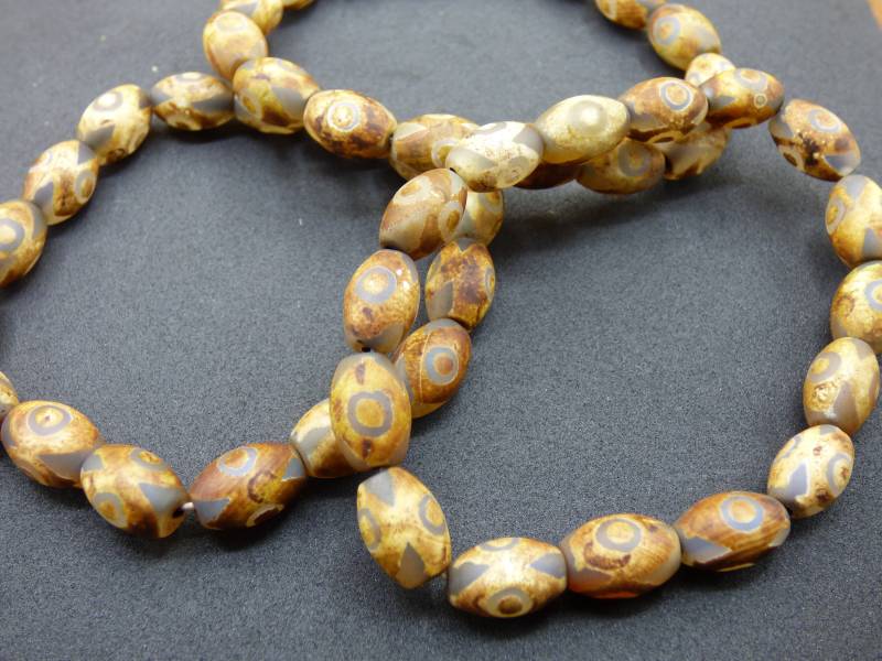Tibet Achat - Edelstein Armband Braun Goa Hippie Boho Natur Heilstein Geschenk Er Sie Mann Frau Freund Rarität Energie Kraft Chakra Kind von ArtOfNatureBerlin