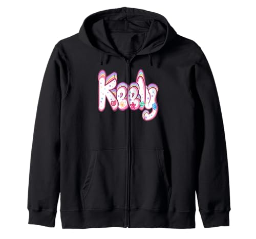 Keely Mädchen und Damen, personalisierbar, personalisierbar Kapuzenjacke von ArtOnMyTee Personalized Custom Name Keely