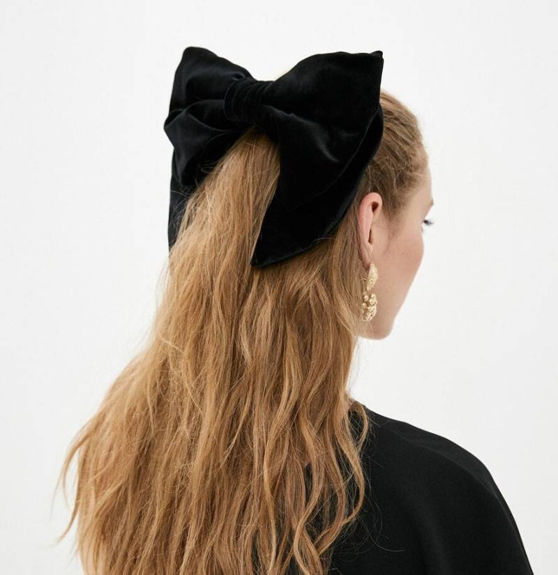 Samtschleife-Luxury Velvet Bows-Oversize Samtschleife-Lange Bögen-Samthaargummi Oder -Haarspange von ArtSanaGallery