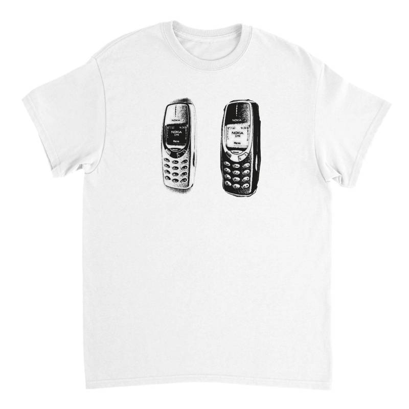 Y2K Nokia Vintage T-Shirt - Classic Fit Retro Style Perfect For Nostalgia Lovers von ArtShiftDE