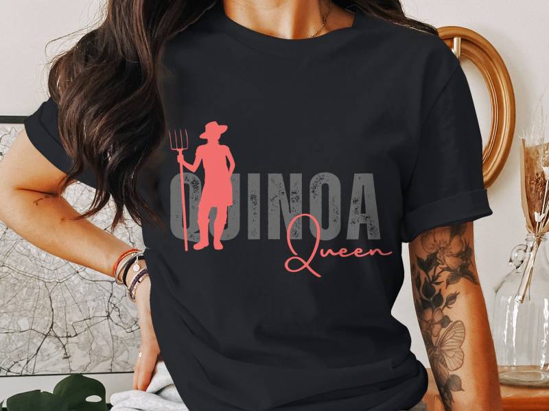 Quinoa Queen Shirt, Lustiges Garten Liebhaber T-Shirt, Geschenk Für Liebhaber, Gärtnerin von ArtSpriteDE