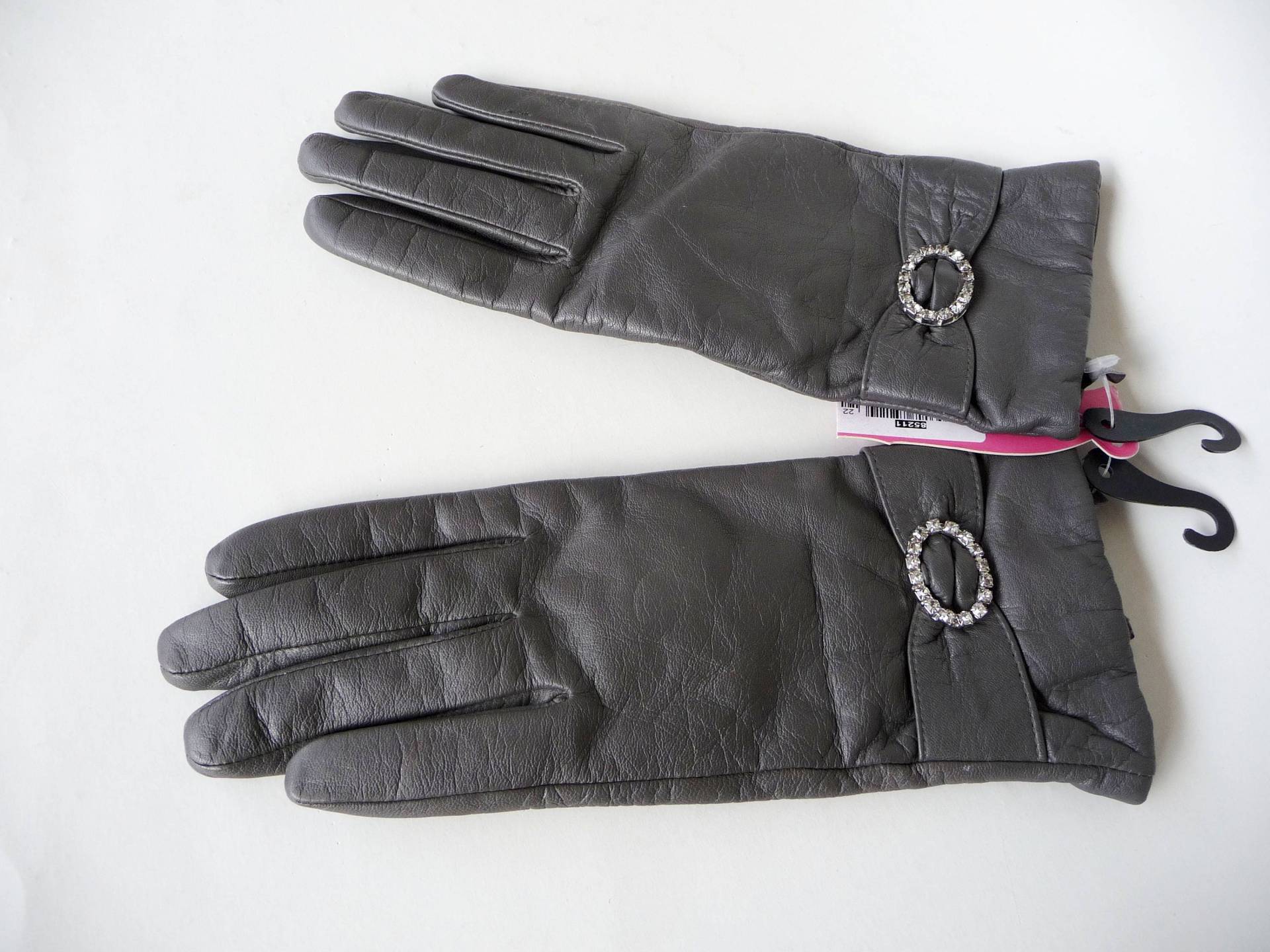 Vintage Graue Lederhandschuhe Für Frauen - Winter Geschenk, Echtleder von ArtTetisCollections