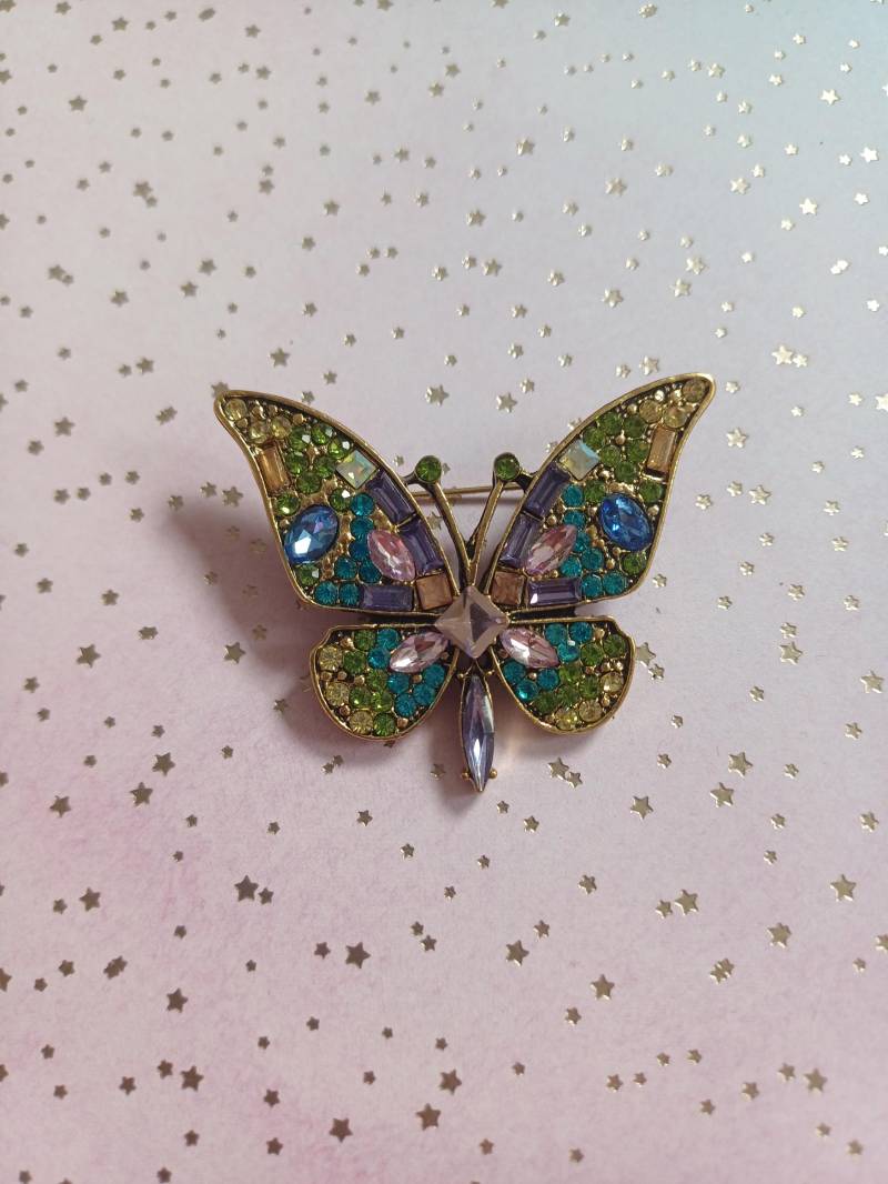 Ein Wunderschöner Schmetterling Brosche Anstecknadel von ArtbyCarlotta