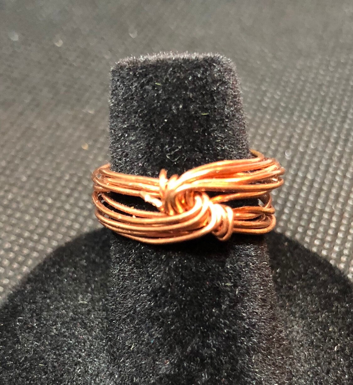 Kupfer Oder Nicht Anlaufen Verriegelung Ring Aus Aluminiumdraht Verdreht von ArtbyLawrie