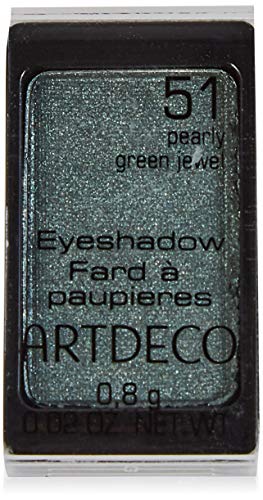 ARTDECO Eyeshadow - Farbintensiver langanhaltender Lidschatten silber, weiß, pearl - 1 x 1g von Artdeco