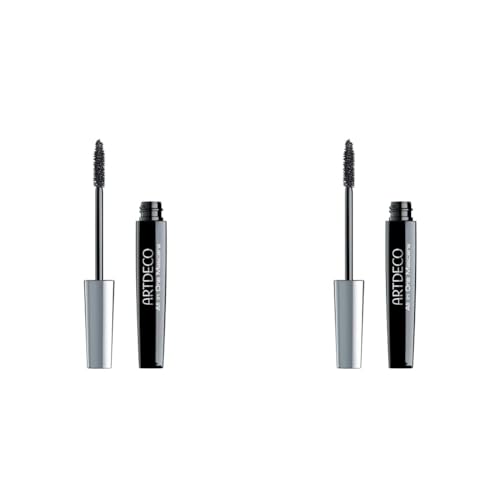 ARTDECO All In One Mascara – long-lasting-Wimperntusche – Für Volumen, Länge und Schwung der Wimpern – 1 x 10 ml (Packung mit 2) von Artdeco