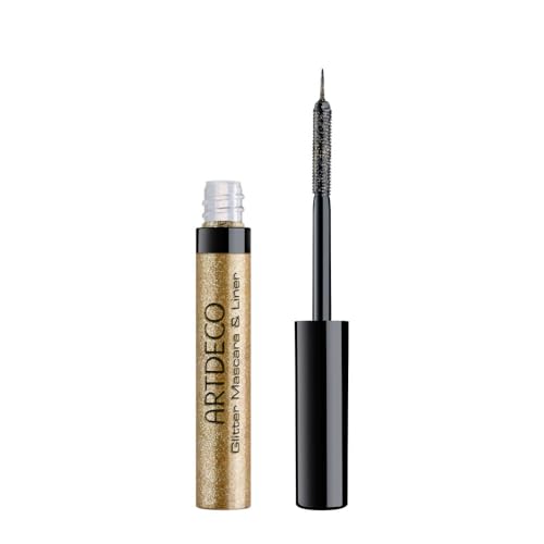 ARTDECO Crystal Mascara & Liner Eyeliner - Glitzernder Liquid Liner mit integrierter Mascara - 1 x 5 ml von Artdeco