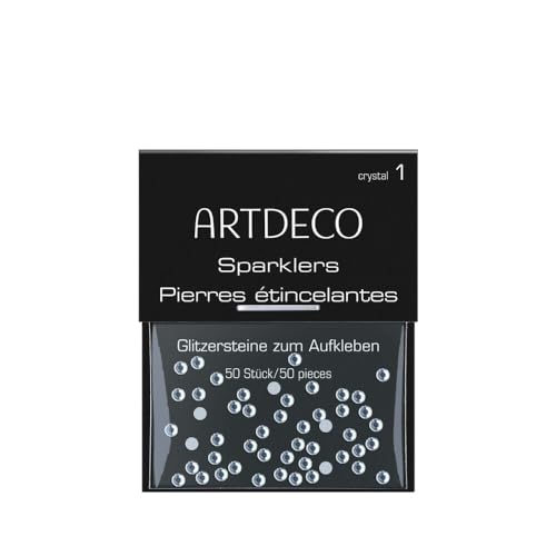 ARTDECO Glitzersteine zum Aufkleben - für ein individuelles, funkelndes Make-up - 50 Stück von Artdeco