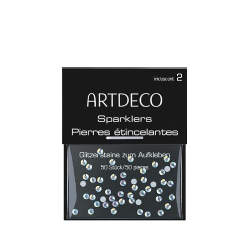 ARTDECO Glitzersteine zum Aufkleben - für ein individuelles, funkelndes Make-up - 50 Stück von Artdeco