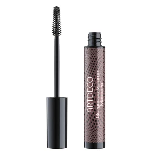 ARTDECO Gorgeous Volume Mascara – Schwarze Mascara mit innovativer Reservoir-Bürste für sofortiges Volumen – 1 x 14 ml von Artdeco