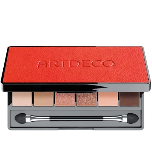 ARTDECO Iconic Eyeshadow Palette – 6 Puderlidschatten – Matte, Pearl- und Metalltöne für vielseitige Augen-Make-ups – Inklusive Spiegel – 1 x 1 Stck von Artdeco